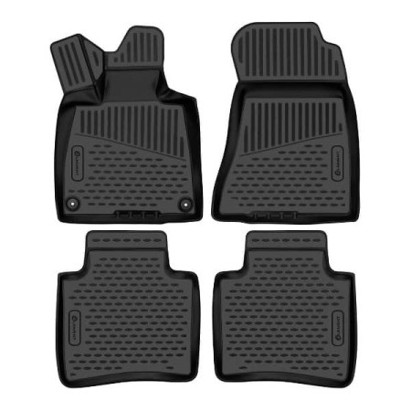 Коврики в салон HONGQI H9 (2020-2024) 3D-№ELEMENT3DA67532210k в Алмате от Auto-Land