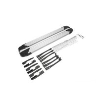 Пороги для Subaru XV (2011-2016) "Silver"-№F173AL.5402.1 от Auto-Land