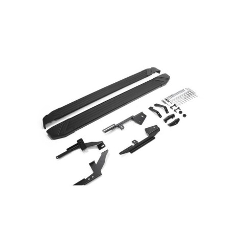 Пороги для Lada X-Ray (2016-2022)  "Black"-№F173ALB.6002.1 в Астане от Auto-Land