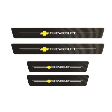 Защитные наклейки на пороги Chevrolet-№znnpcvev в Паводаре от Auto-Land