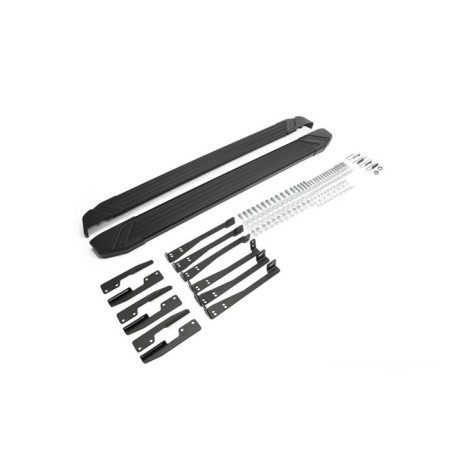 Пороги для Subaru XV (2011-2016) "Black"-№F173ALB.5402.1 в Астане от Auto-Land