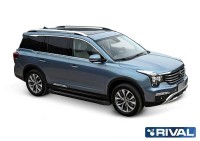 Пороги для GAC GS8 (2019-2024) Black-№F180ALB.9201.1 от Auto-Land