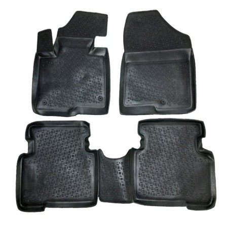 Коврики в салон Hyundai Santa Fe 5 мест IV/V (2018-2023) -№1010311 в Алмате от Auto-Land