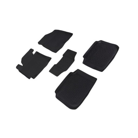 Коврики в салон Kia Cerato (2013-2017) с высокими бортиками-№83919 в Алмате от Auto-Land