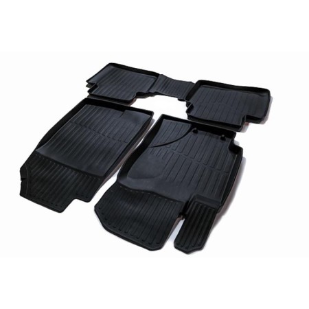 Коврики в салон Kia Rio (2017-2024) 3D Premium-№PR.KI.RI.17G.02077 в Астане от Auto-Land