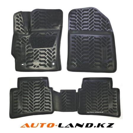 Коврики в салон Toyota Corolla (2019- ) 3D с подпятником-№61992 в Таразе от Auto-Land
