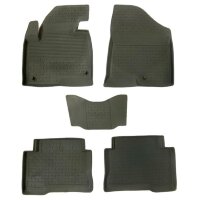 Коврики в салон Hyundai Santa Fe (2012-2018) с высокими бортиками-№83487 от Auto-Land