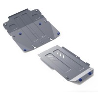 Защита картера, КПП и раздатки Kia Stinger (2018-2024) 4WD-№K333.2841.1 от Auto-Land