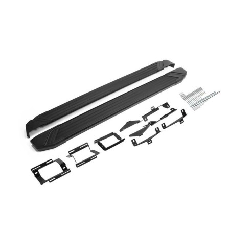 Пороги для Lifan X70 (2018-2022) "Black"-№F173ALB.3305.1 в Астане от Auto-Land