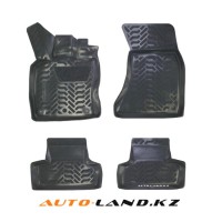 Коврики в салон Audi Q5 (2008-2016) 3D с подпятником-№61102 от Auto-Land