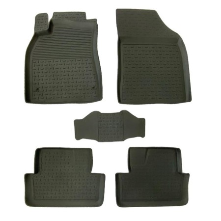 Коврики в салон Renault Megane (2008-2024) с высокими бортиками-№83252 в Туркестане от Auto-Land