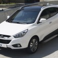 Пороги для Hyundai ix35 (2010-2015)/Kia Sportage (2010-2015) "Black"-№F173ALB.2303.2 в Алмате
