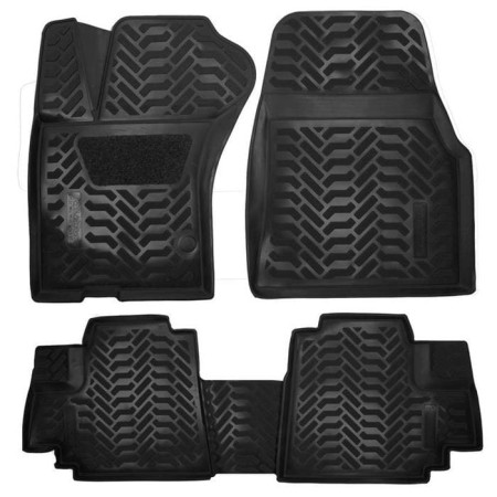 Коврики в салон Mercedes-Benz M W163 (1997-2005) 3D с подпятником-№62532 в Алмате от Auto-Land