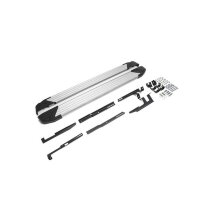 Пороги для Mazda CX-5 (2011-2017) &quot;Silver&quot;-№F173AL.3801.3 от Auto-Land