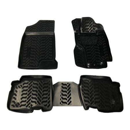 Коврики в салон Toyota Wish (2003-2009) 3D с подпятником-№61995 в Алмате от Auto-Land