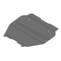 Защита картера и КПП Volkswagen Transporter T5 (2003-2015)-№NPL-Br-63-92F от Auto-Land