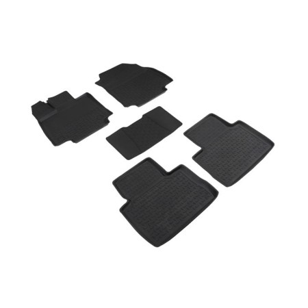 Коврики в салон Toyota RAV4 (2019-2022) АКПП, с высокими бортиками-№92946 в Алмате от Auto-Land