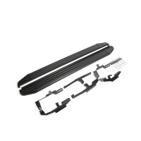 Пороги для Mazda CX-5 (2017-2022) &quot;Premium-Black&quot;-№A173ALB.3802.1 от Auto-Land