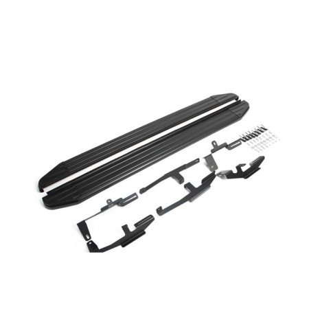 Пороги для Mazda CX-5 (2017-2022) "Premium-Black"-№A173ALB.3802.1 в Астане от Auto-Land