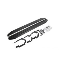 Пороги для Toyota RAV4 (2013-2015) &quot;Premium-Black&quot;-№A173ALB.5705.3 от Auto-Land