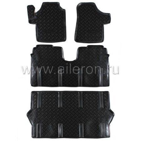 Коврики в салон Mercedes-Benz Vito (2003-2010)/Viano (W639) 3 ряда-№62520 в Алмате от Auto-Land