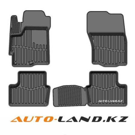 Коврики в салон Mitsubishi Lancer X (2007-2014) 3D PREMIUM-№PR.MIT.LAN.07G.02X26 в Астане от Auto-Land