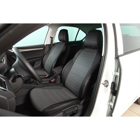 Авточехлы из экокожи Kia Seltos (2020-2022)-№94105 в Астане от Auto-Land