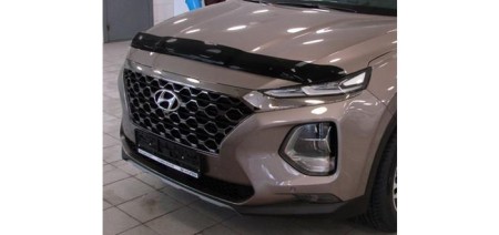 Дефлектор капота Hyundai Santa Fe (2018-2023)-№SHYSAN1812 в Астане от Auto-Land