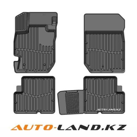 Коврики в салон Nissan Almera G11 (2012-2018) 3D Premium-№PR.NS.ALM.12G.02X36 в Алмате от Auto-Land