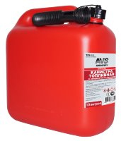 Канистра топливная пластик 10л (красная) AVS TPK-10-№A78362S от Auto-Land