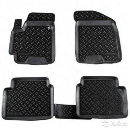 Коврики в салон Chevrolet Aveo (2012-2015)-№60219 в Алмате от Auto-Land