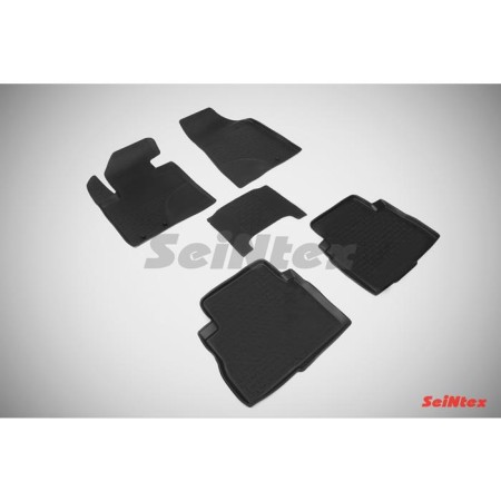 Коврики в салон Kia Sorento (2011-2013) с высокими бортиками-№82629 в Таразе от Auto-Land