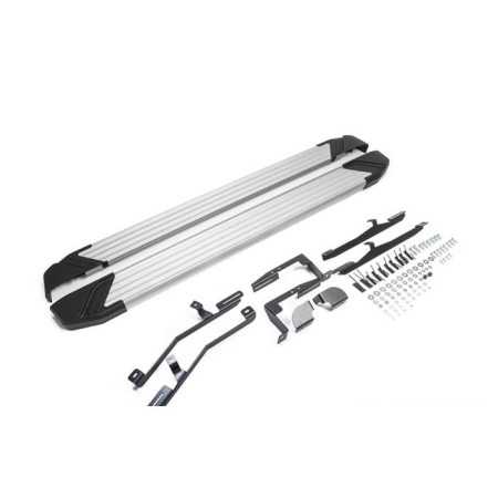 Пороги для Kia Sorento (2012-2015) "Silver" -№F173AL.2305.2 в Алмате от Auto-Land