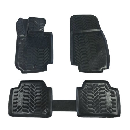 Коврики в салон BMW 3 F30, F31 (2012-2018) 3D с подпятником-№62421 в Алмате от Auto-Land