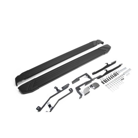 Пороги для Kia Sorento (2012-2015) "Black"-№F173ALB.2305.2 в Алмате от Auto-Land