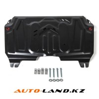 Защита картера и КПП Toyota Camry 40, 45, 50, 55 (2006-2017)/Toyota Highlander (14-19) увеличенная-№111.05781.1 от Auto-Land