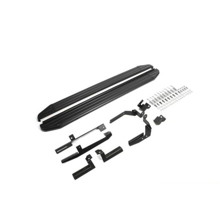 Пороги для Kia Sorento Prime (2015-2020) "Premium-Black"-№A180ALB.2803.3 в Алмате от Auto-Land