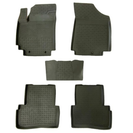 Коврики в салон Hyundai Creta (2016-2020) с высокими бортиками-№87517 в Алмате от Auto-Land