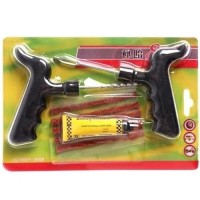 Ремонтный комплект для бескамерных шин с клеем-№RemCom от Auto-Land