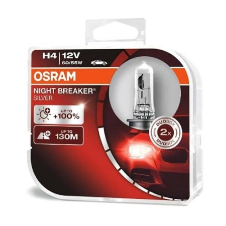 Osram H4 Night Breaker Silver (пласт. бокс)-№64193NBS-HCB в Паводаре от Auto-Land