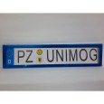 Рамка под номер металическая PZ UNIMOG-№006 в Шымкенте