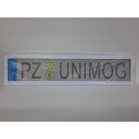 Рамка под номер металическая PZ UNIMOG-№006 в Астане от Auto-Land