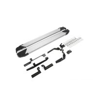 Пороги для Kia Sorento Prime (2015-2017) &quot;Silver&quot;-№F180AL.2803.3 от Auto-Land