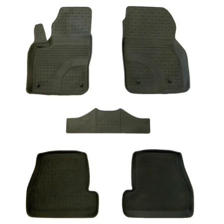 Коврики в салон Ford Focus (2015-2019) с высокими бортиками-№87143 в Таразе от Auto-Land