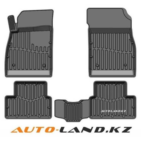 Коврики в салон Opel Astra J (2009-2015) 3D Premium-№PR.OP.AST.09G.02X19 в Астане от Auto-Land