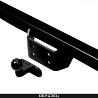 Фаркоп Toyota Hilux (2008-2015) усиленный, с отбойным брусом-№3065-F от Auto-Land