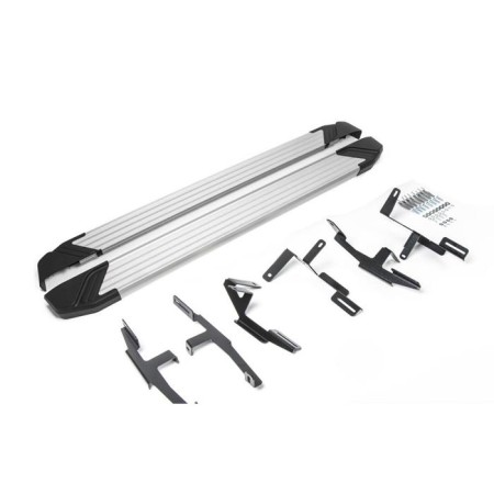 Пороги для Mazda CX-9 (2017-2022) "Silver"-№F193AL.3803.1 в Астане от Auto-Land