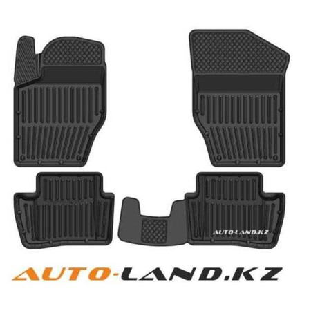 Коврики в салон Peugeot 308 (2007-2015) HB/UN 3D Premium-№PR.PG.308.07G.02052 в Таразе от Auto-Land