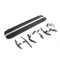 Пороги для Mazda CX-9 (2017-2022) &quot;Black&quot;-№F193ALB.3803.1 от Auto-Land