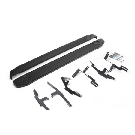 Пороги для Mazda CX-9 (2017-2022) "Black"-№F193ALB.3803.1 в Астане от Auto-Land